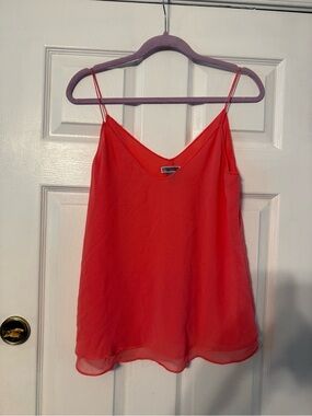Chelsea28 Coral V-Neck Spaghetti Strap Camisole